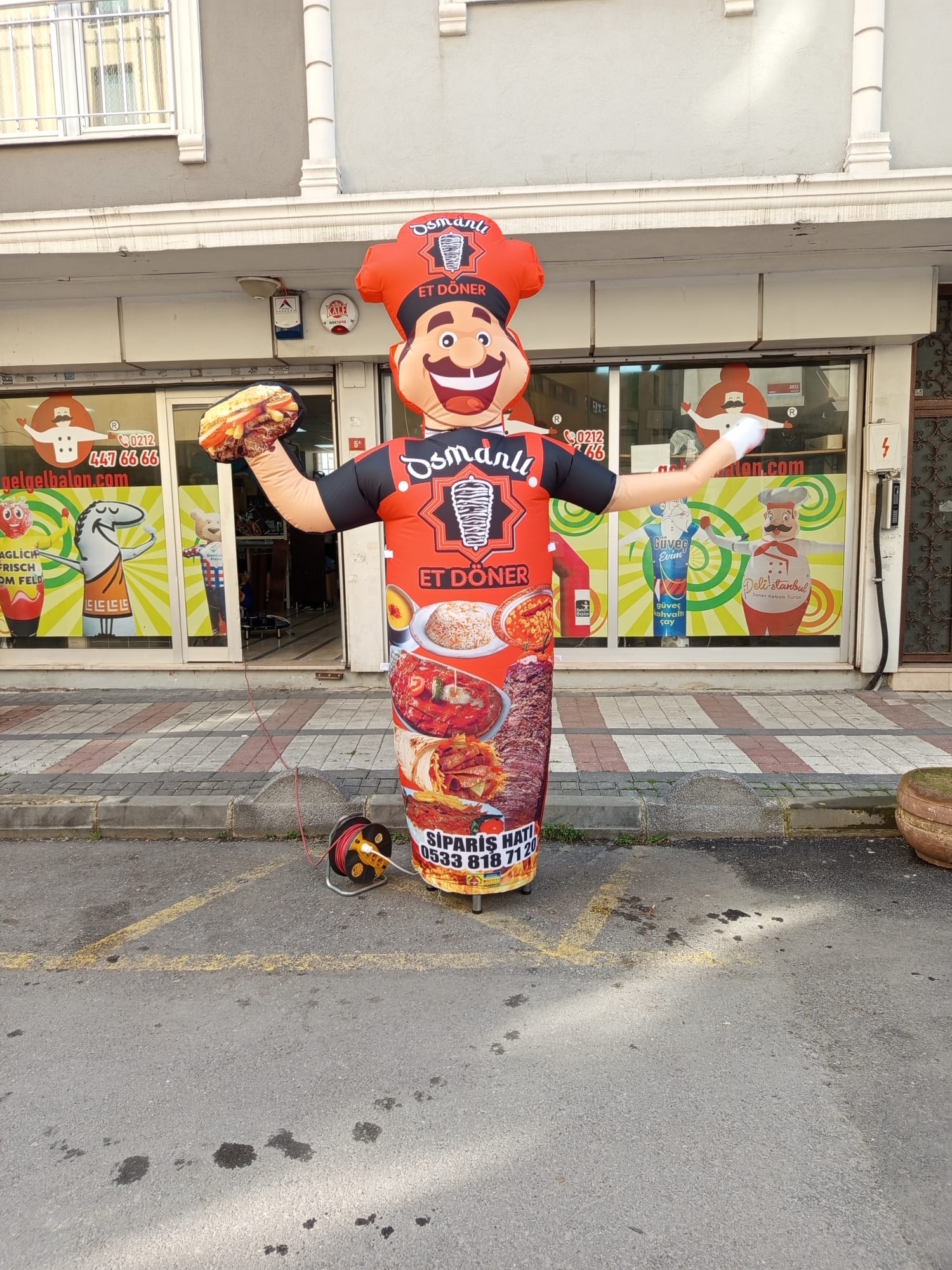 Döner Örnek Gel Gel Reklam Balonu