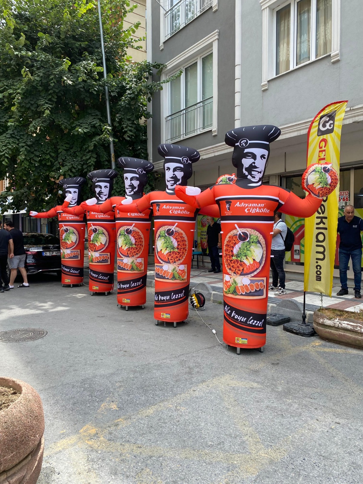 Çiğköfteci Örnek Gel Gel Reklam Balonu