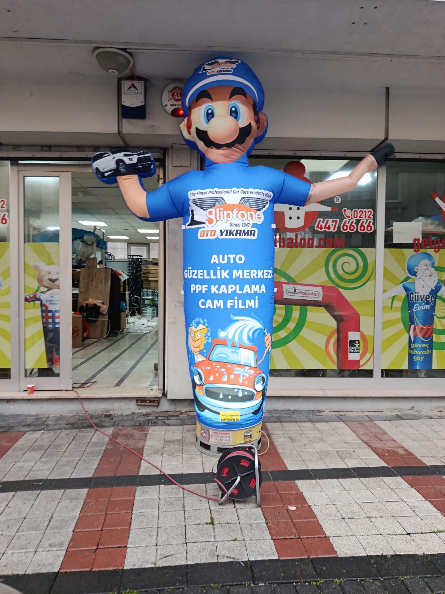 Oto Yıkama Örnek Gel Gel Reklam Balonu