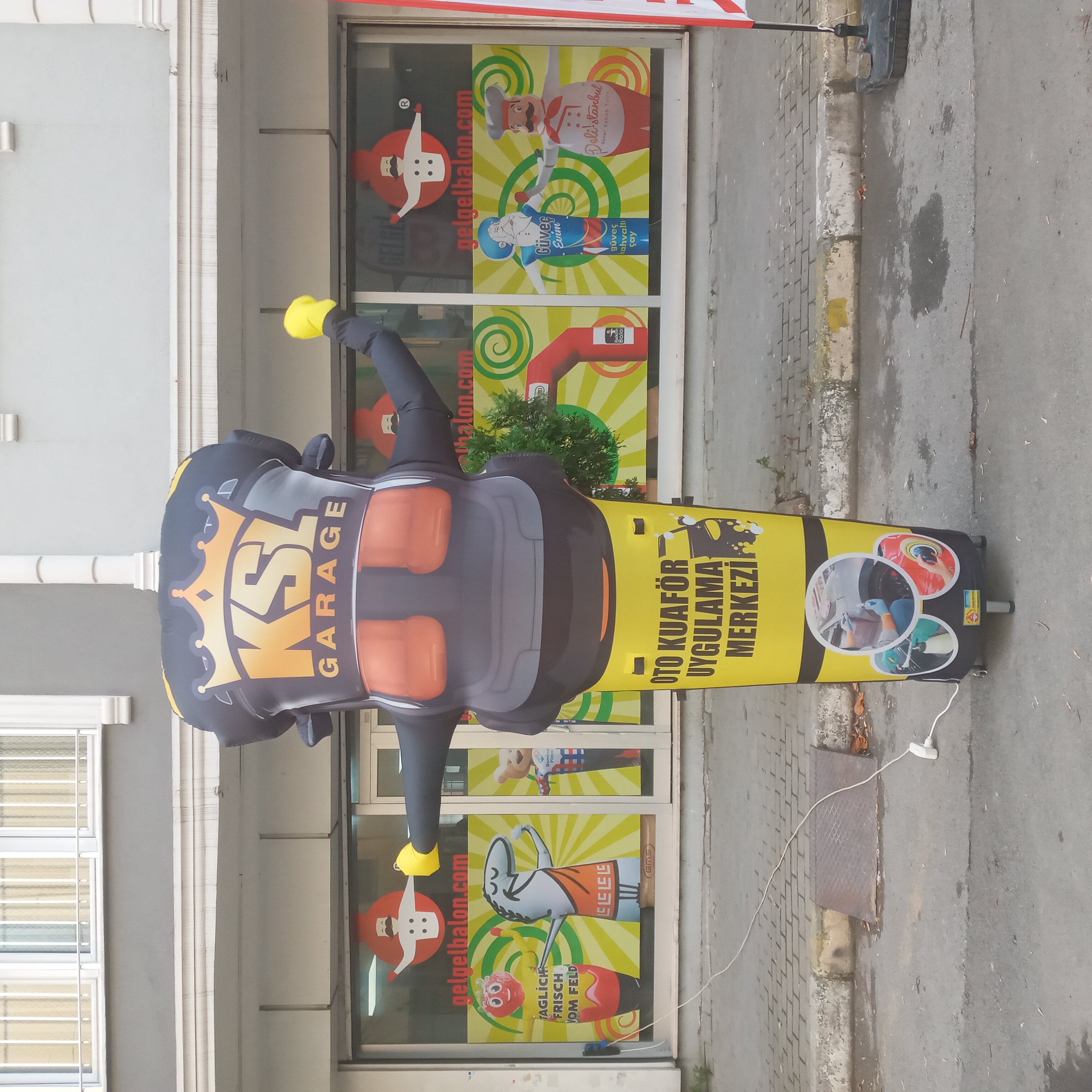 Otomotiv Örnek Gel Gel Reklam Balonu